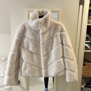 Generation Love Cream Teddy Jacket